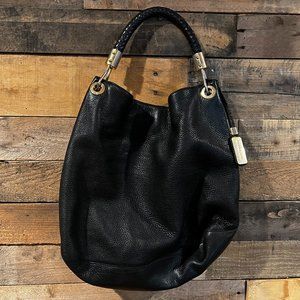 Michale Kors Genuine Leather Rope Shoulder Bag